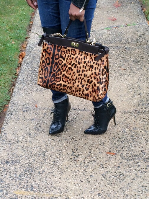 Entry 020: Floral + Leather + Leopard, Oh&nbsp;MY!